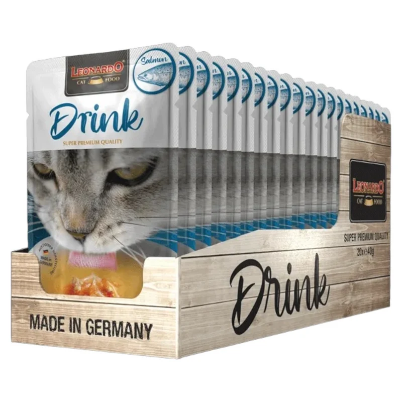 LEONARDO Drink Salmone 40gr (Pack 20pz)