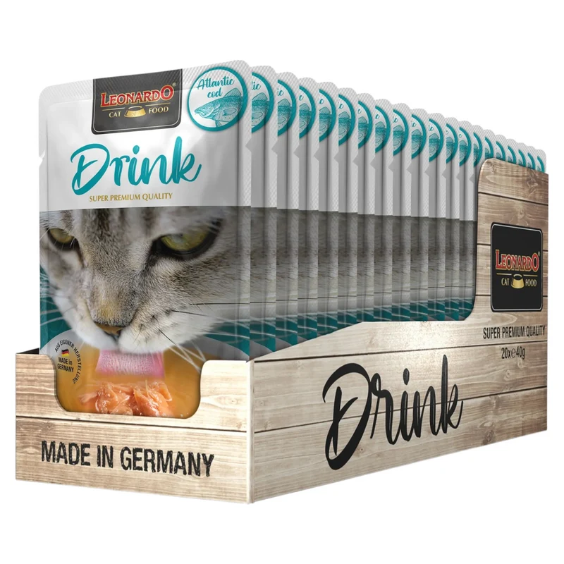 LEONARDO Drink Merluzzo 40gr (Pack 20pz)