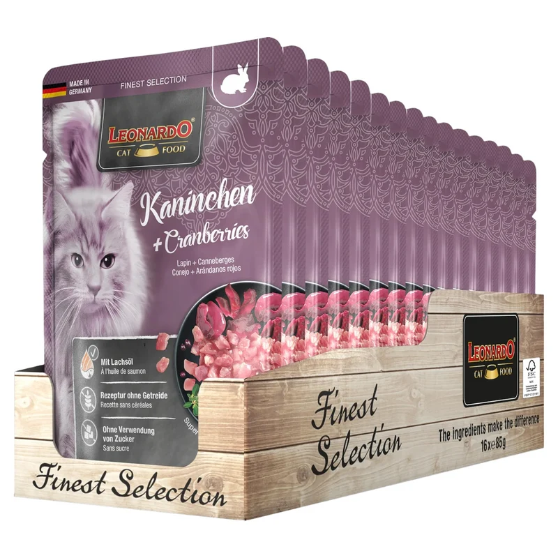 LEONARDO Kaninchen Coniglio 85gr (Pack 16pz)