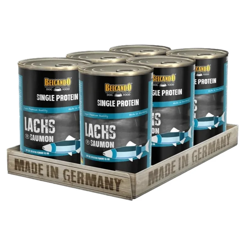 BELCANDO Dog Single Protein Salmone 400gr (Pack 6pz)