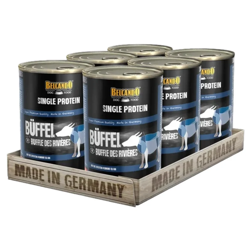 BELCANDO Cane Single Protein Bufalo 400gr (Pack 6pz)