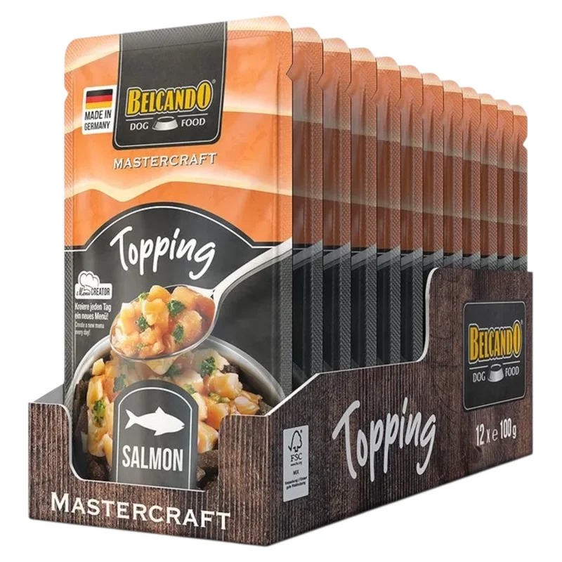 BELCANDO Topping Salmone 100gr (Pack 12pz)