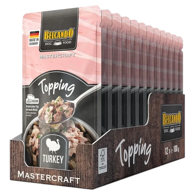 BELCANDO Topping Tacchino 100gr (Pack 12pz)