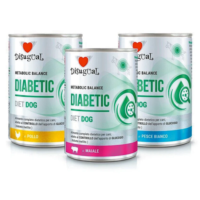 Disugual Diabetic Dog Alimento Umido per Cani con Diabete 400 g