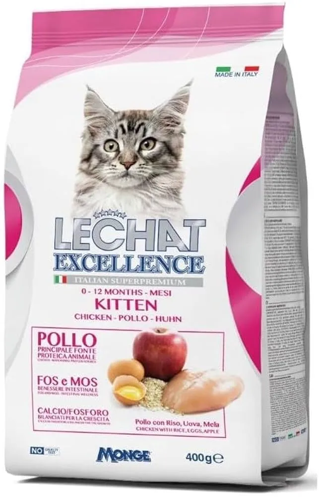 LeCHAT Excellence Kitten Pollo 1,5kg