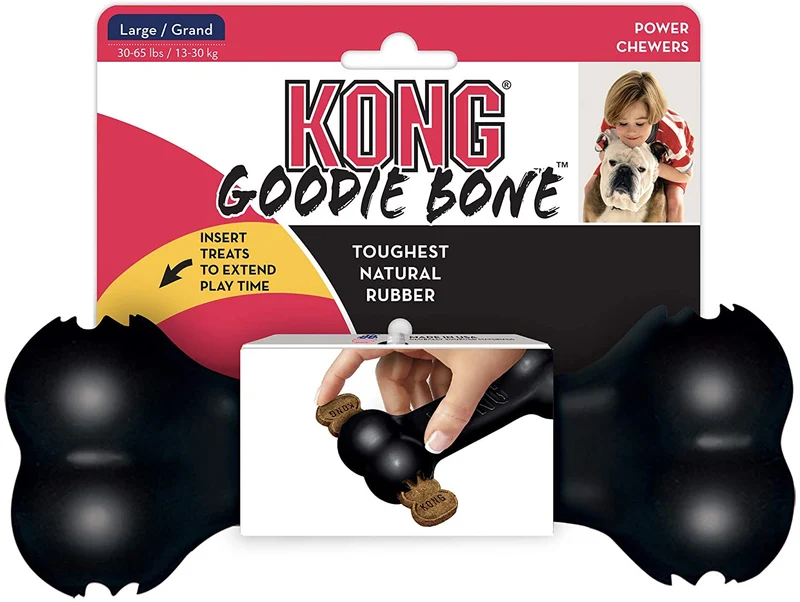 KONG Extreme Goodie Bone Large Gomma Naturale