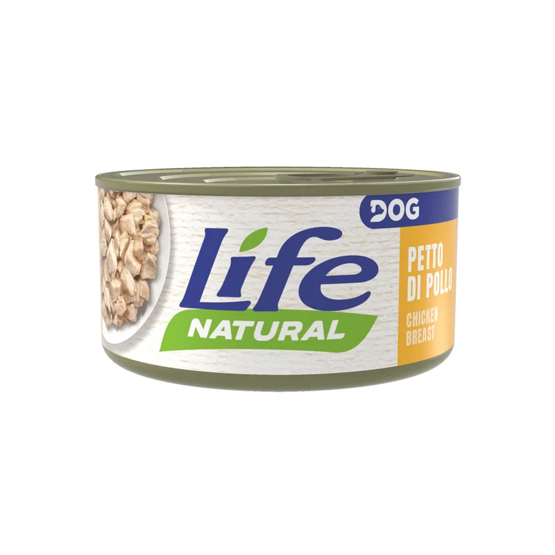 Life Dog Natural Petto di Pollo 90g - Cibo Umido per Cani
