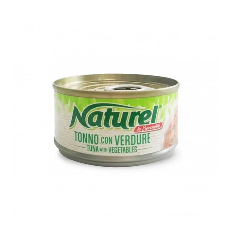 Life Cat Naturel Le Specialità Tonno con Verdure 70g - Cibo Umido per Gatti