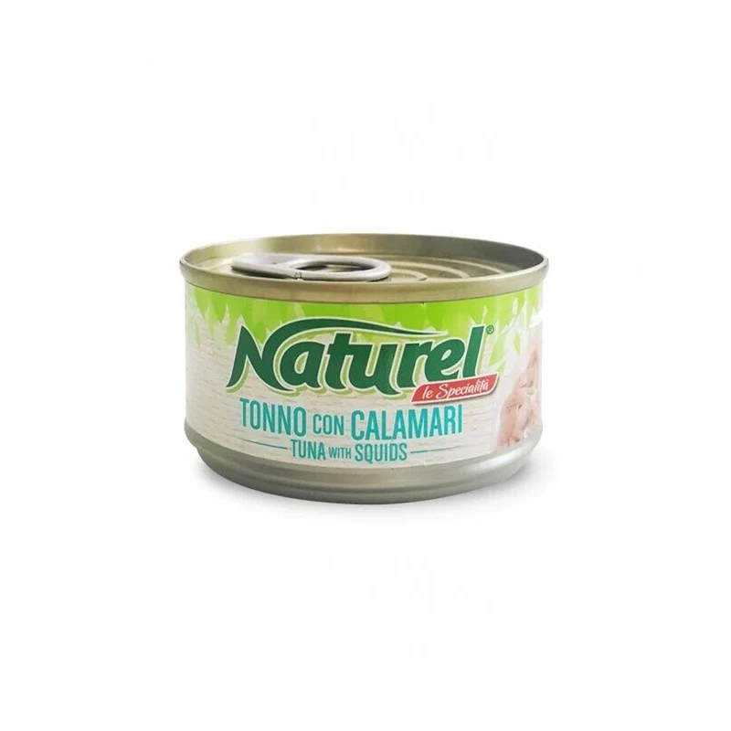 Life Cat Naturel Le Specialità Tonno con Calamari 70g - Cibo Umido per Gatti