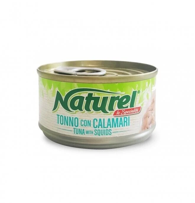Life Cat Naturel Le Specialità Tonno con Calamari 70g - Cibo Umido per Gatti