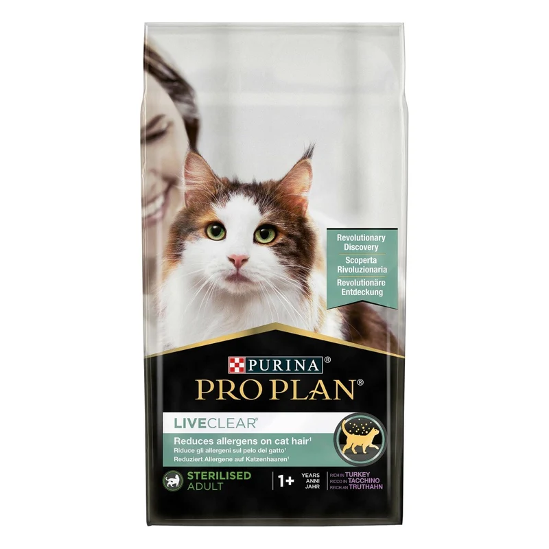PURINA Gatto Live Clear Sterilised Tacchino 1,4Kg