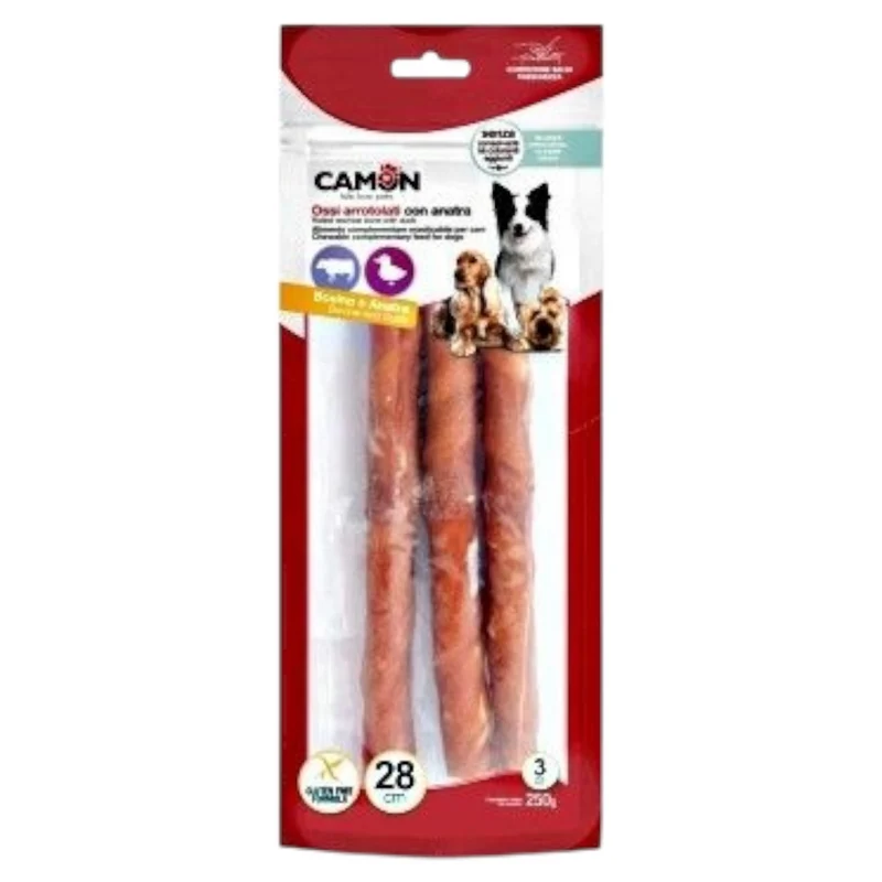 CAMON Snack Rolls Anatra e Bovino 250gr