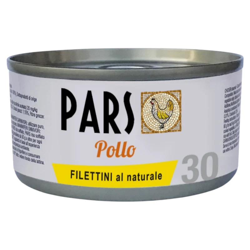 PARS 30 Filettini Naturali Pollo 85Gr