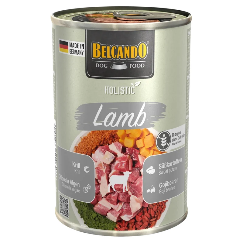 BELCANDO Cane Holistic GF Agnello 400gr