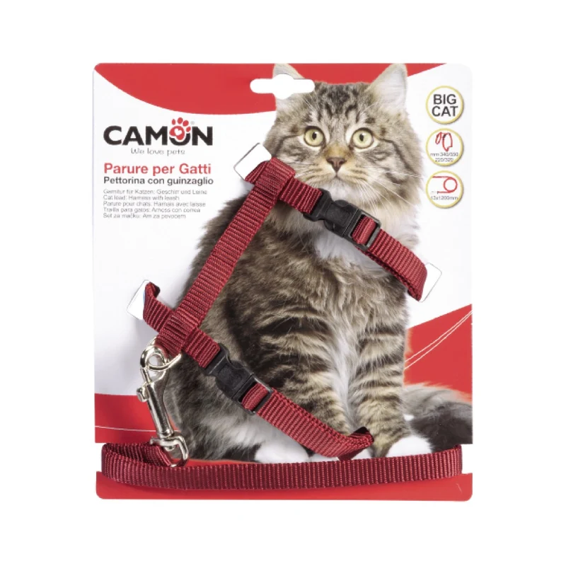 Camon Parure pettorina guinzaglio gatti grandi