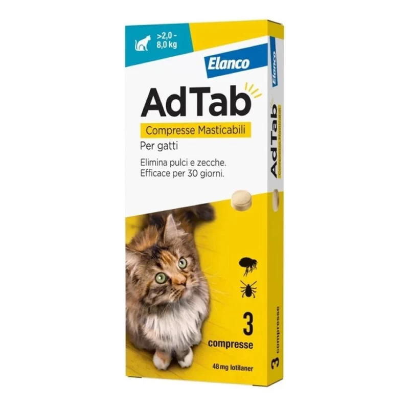 AdTab Compresse masticabili gatti