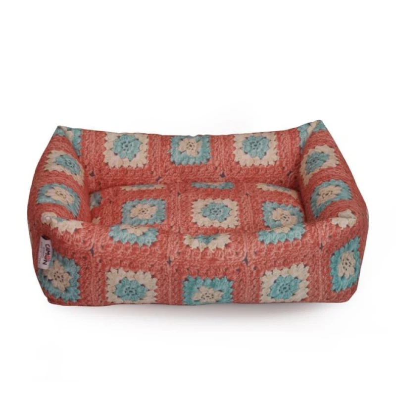 Camon Cuccia Crochet rossa