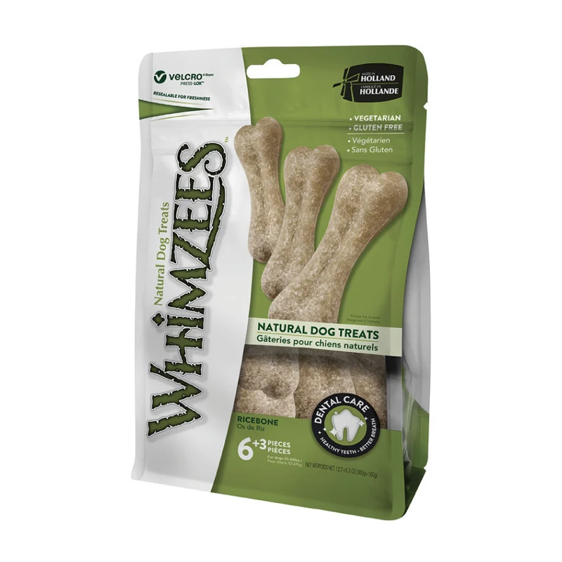 Whimzees Ricebone 6+3 pz