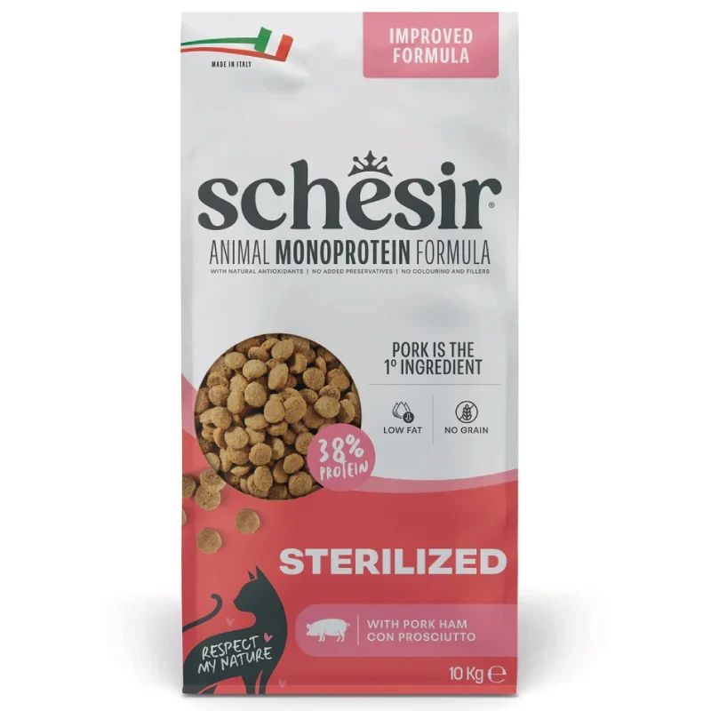 Schesir Gatto Sterilized Prosciutto 10kg