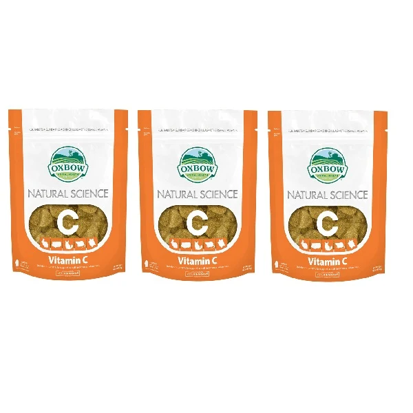 3x120g Oxbow Natural Science Vitamina C 360g
