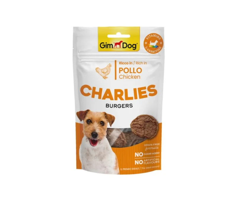 GimDog Charlies Burgers Pollo 70g