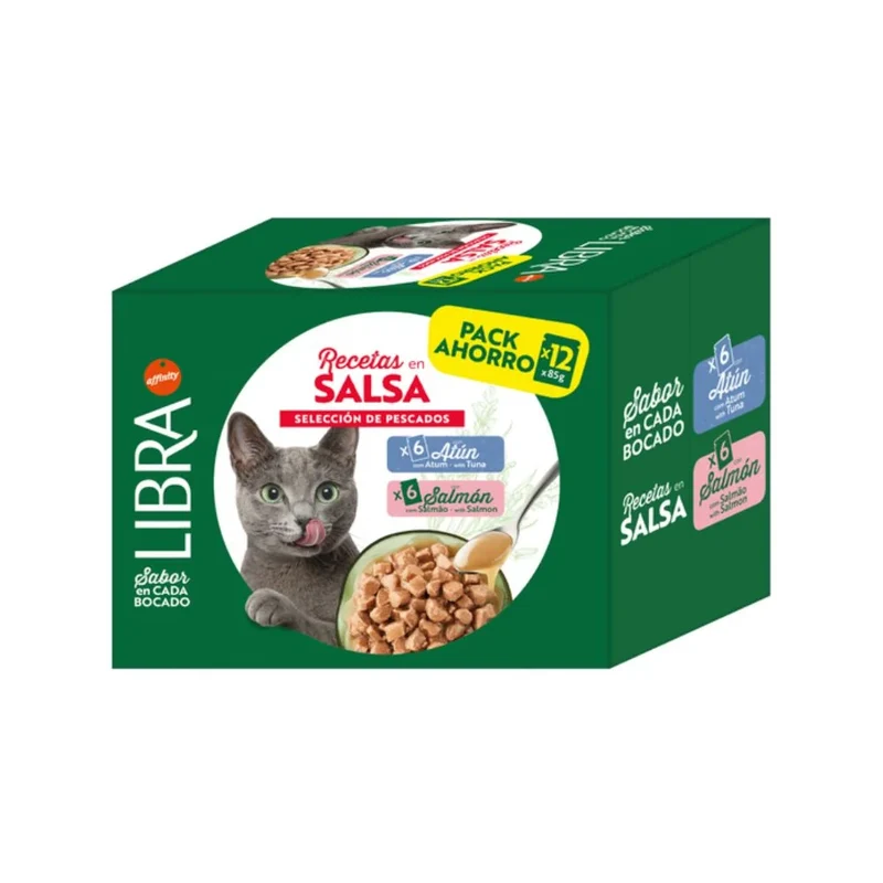 12x85g LIBRA Salsa Salmone e Tonno