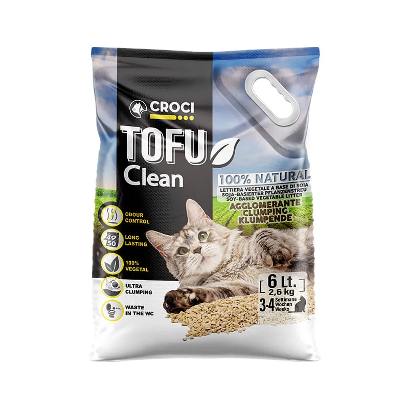 Croci Lettiera Tofu Clean 2,6kg