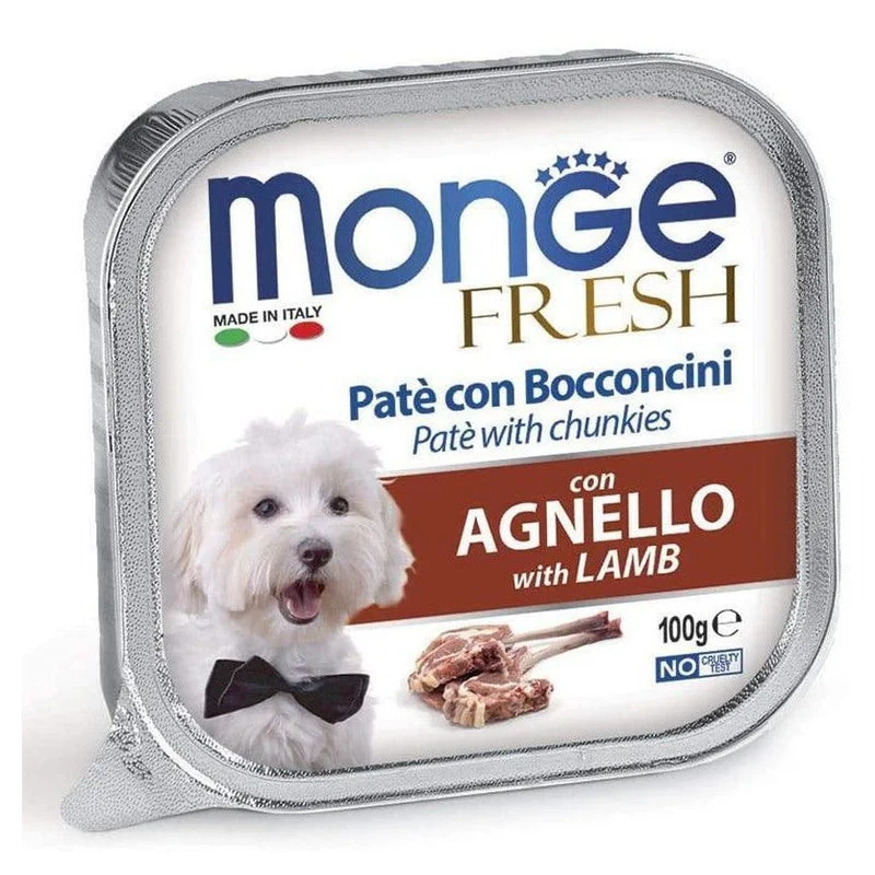 Monge Fresh Paté Bocconcini Agnello 100g