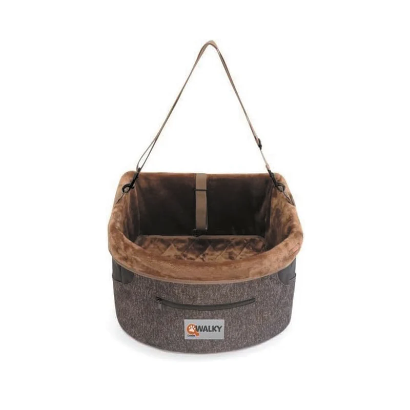 Camon Walky Pet Drive Box Comfort Trasportino per Auto per Cani 38x38x25h cm