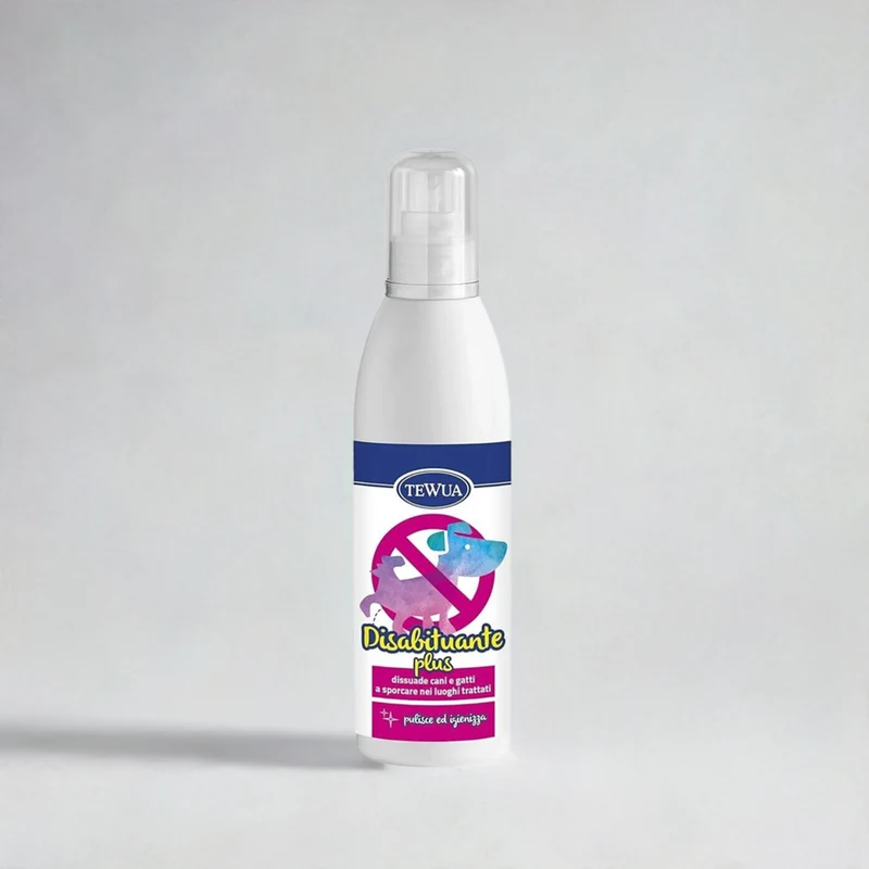 Tewua Disabituante Plus per Cani Pulisce ed Igienizza 250 ml