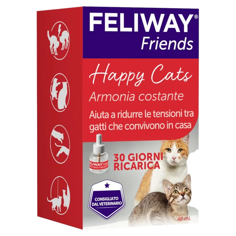CEVA Gatto Feliway Friends Ricarica da 48 ml (1pz)