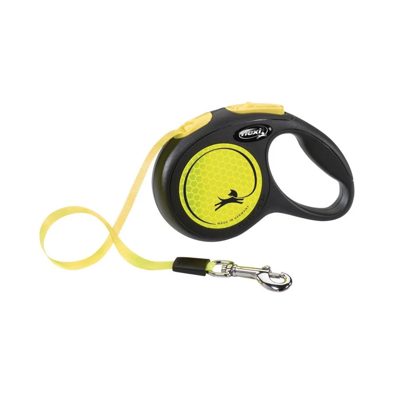 Flexi Guinzaglio Neon giallo