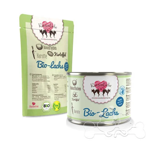 Katzen Liebe Salmone Biologico e Patate Bio Umido per Gatti