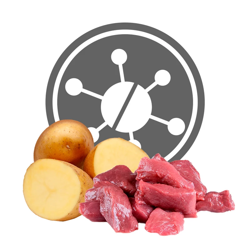 Exclusion Hypoallergenic Cervo e Patate Alimento Umido per Cani 400g