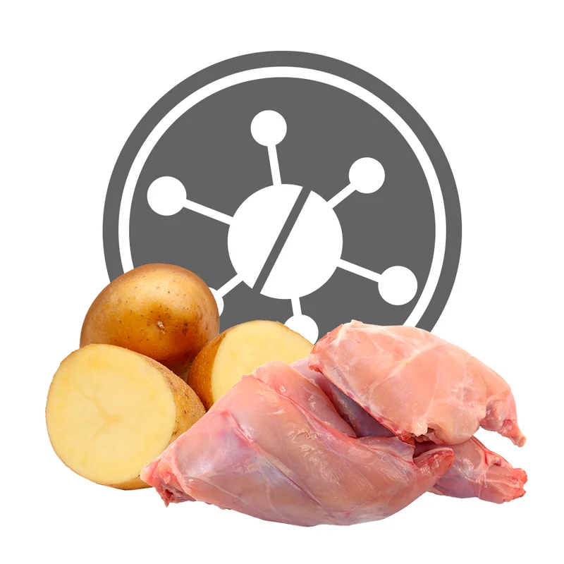 Exclusion Hypoallergenic Coniglio e Patate Alimento umido per Cani 400g