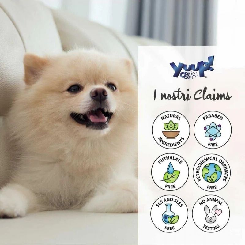 Yuup Shampoo Volumizzante per Cani Volume Leggerezza Manti Lisci o Ricci 250ML
