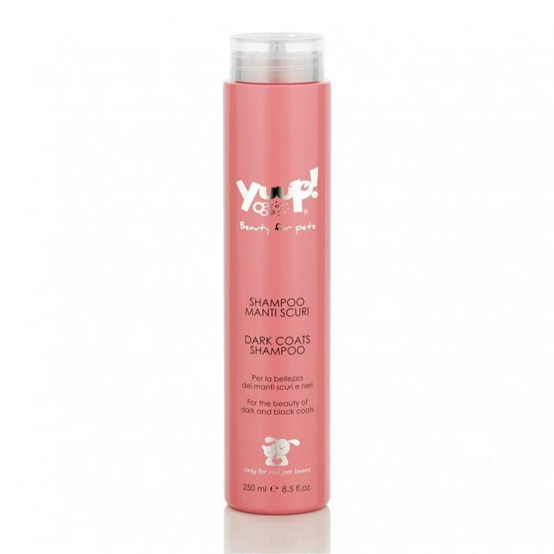 Yuup Shampoo Manti Scuri per Cani e Gatti per Ravvivare la Lucentezza 250ML
