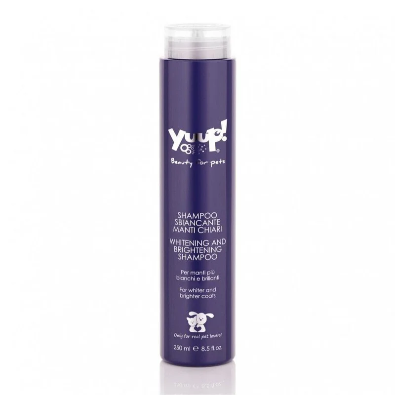 Yuup Shampoo Sbiancante Manti Chiari per Cani e Gatti ad Azione Sbiancante 250ml