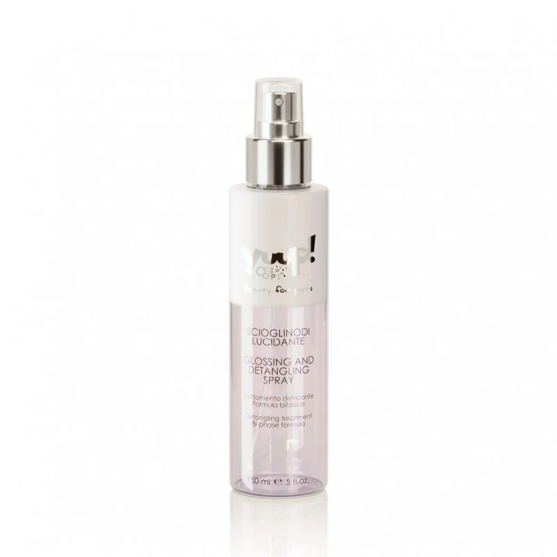 Yuup Scioglinodi Lucidante 150ML Spray Districante Bifasico per Manti Lunghi