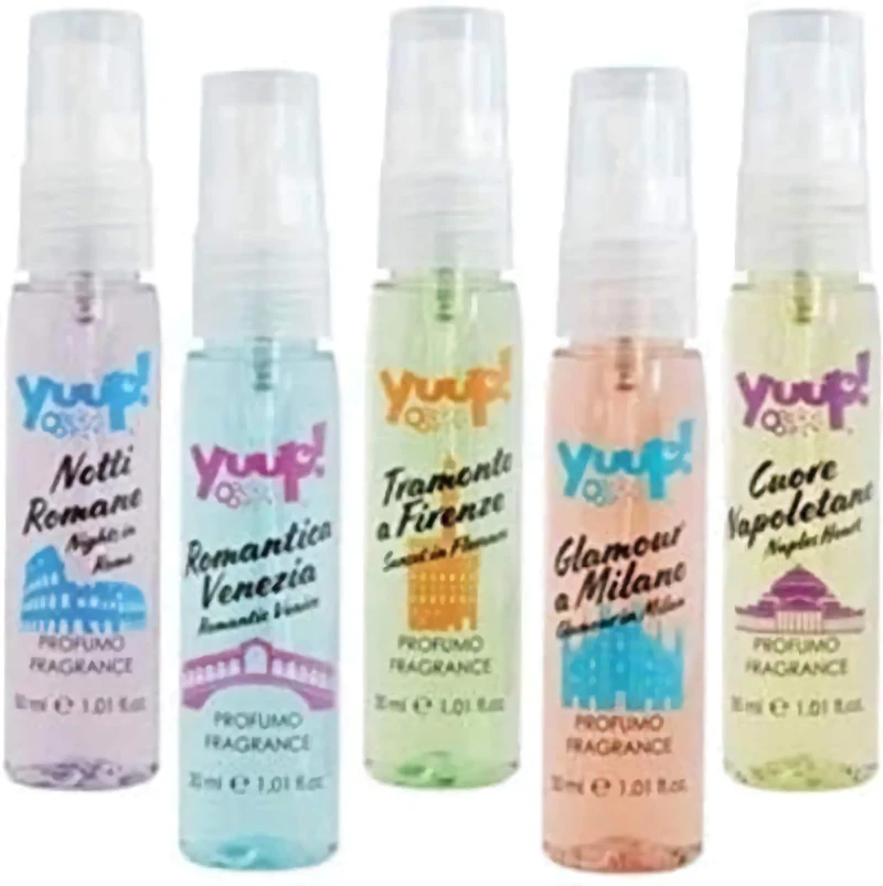 Yuup Profumo Love In Italy Profumo per Cani e Gatti senza Alcool Flacone da 30ml