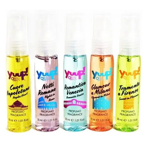 Yuup Profumo Love In Italy Profumo per Cani e Gatti senza Alcool Flacone da 30ml