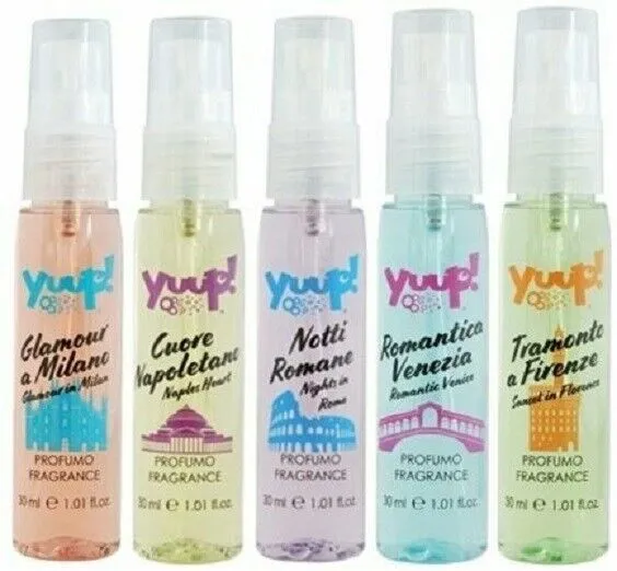 Yuup Profumo Love In Italy Profumo per Cani e Gatti senza Alcool Flacone da 30ml