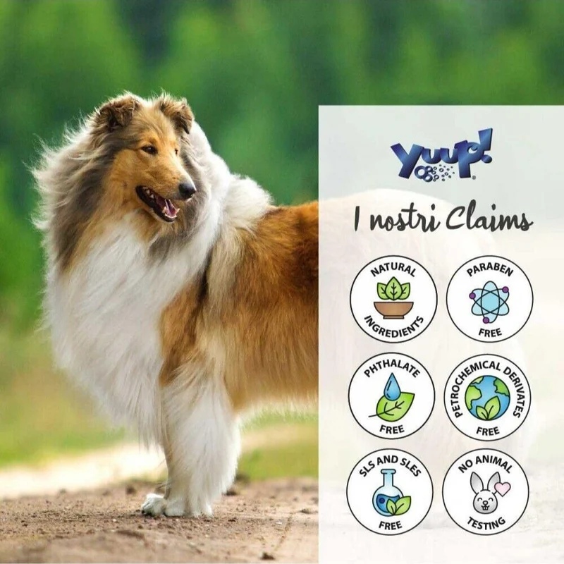 Yuup Balsamo Districante per Cani e Gatti Azione Condizionante Lisciante 250ml