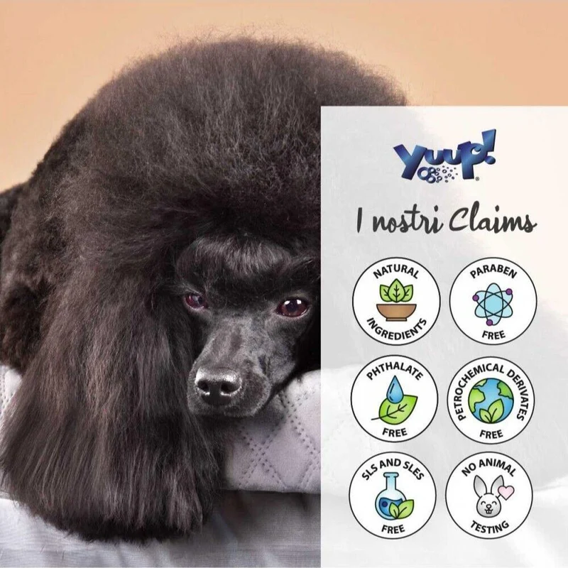 Yuup Pink Velvet per Cani e Gatti Siero Ristrutturante Effetto Seta 150ML