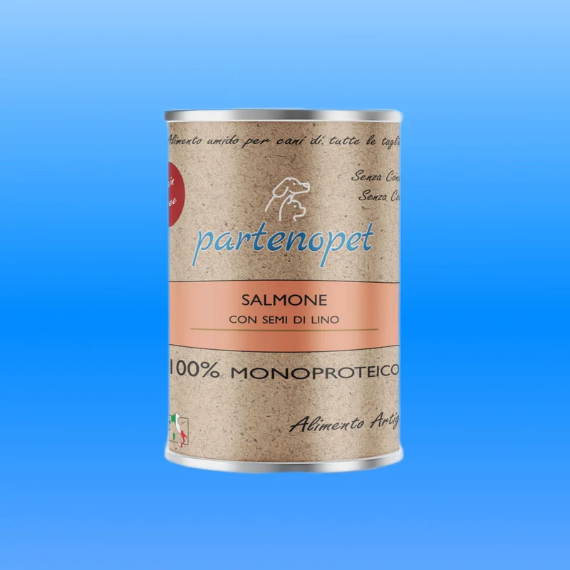 Partenopet Umido Cani Monoproteico Salmone Grain Free 400 g