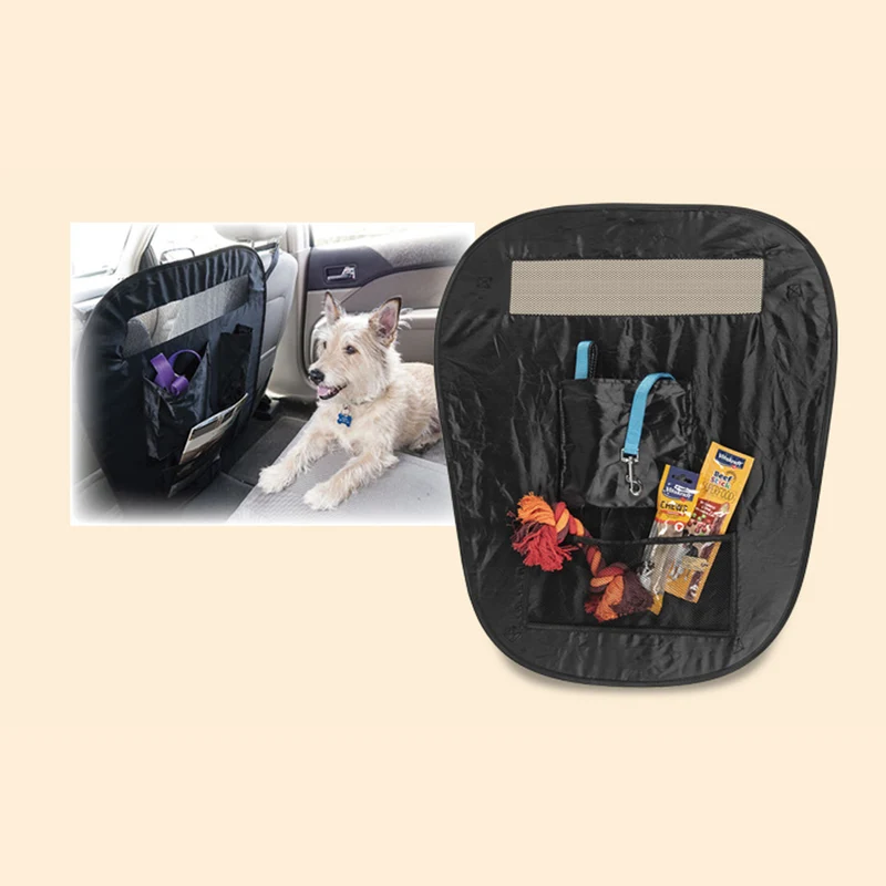 Vitakraft Barriera per Auto per Cani con Portaoggetti Divisorio Auto 61,5x76cm