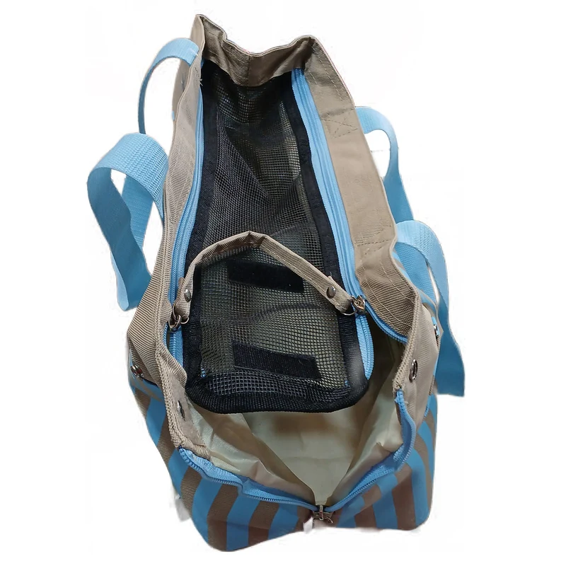 Zolux Miami Borsa Trasportino per cani piccoli e gatti 42x21x26h cm
