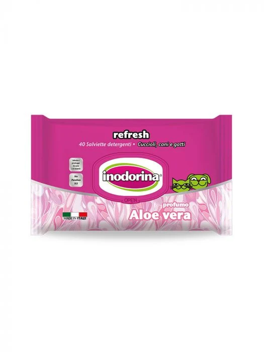 Salviette detergenti "Refresh Extra" 40 pezzi - Inodorina
