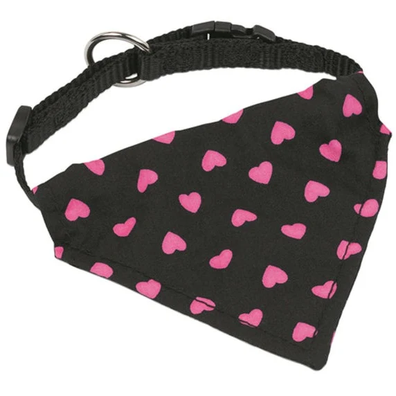Collare con "Bandana a Cuori" - Nobby