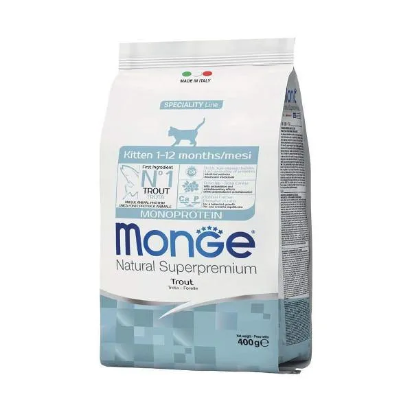 Monge Natural Superpremium Kitten Monoprotein Trota 1,5kg